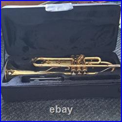 King 601 Bb Trumpet Lacquered Brass, Case included