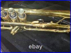 King 601 Trumpet with Carrying Case No Mouth Piece