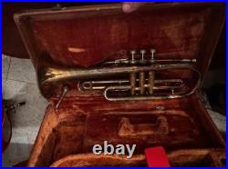 King 603 Cornet USA Made Brass Instrument with Case