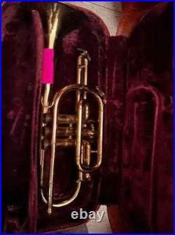 King 603 Cornet USA Made Brass Instrument with Case
