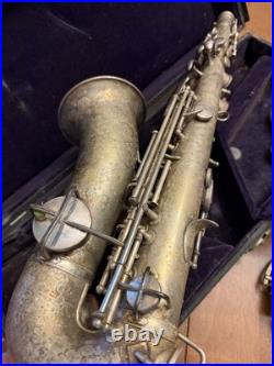 King Alto Saxophone Silver-Plated 1925 era