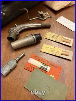 King Alto Saxophone Silver-Plated 1925 era