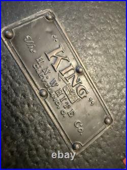 King Alto Saxophone Silver-Plated 1925 era