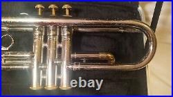 King By H. N. White Tempo Trumpet Cleaned, Set Up, And Ready To Play