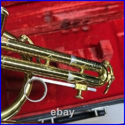 King Cleveland 602 Trumpet with Nice Case USA 1978 Student Horn