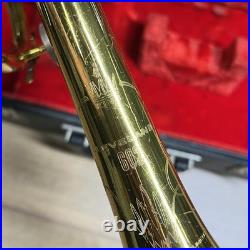 King Cleveland 602 Trumpet with Nice Case USA 1978 Student Horn