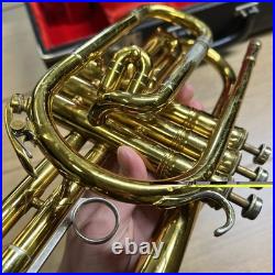 King Cleveland 602 Trumpet with Nice Case USA 1978 Student Horn