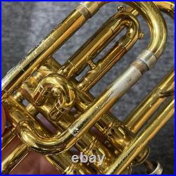 King Cleveland 602 Trumpet with Nice Case USA 1978 Student Horn