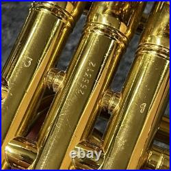 King Cleveland 602 Trumpet with Nice Case USA 1978 Student Horn