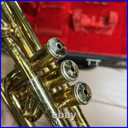 King Cleveland 602 Trumpet with Nice Case USA 1978 Student Horn