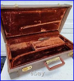 King Liberty Silver Plate Trumpet 93679 Collectors Item 1925 Mouthpiece Case