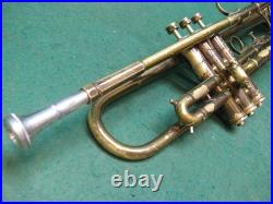 King Liberty Trumpet Bb/A 1945 Reconditioned Original Case & King M18 MP