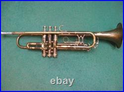 King Liberty Trumpet Bb/A 1945 Reconditioned Original Case & King M18 MP