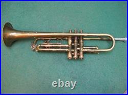 King Liberty Trumpet Bb/A 1945 Reconditioned Original Case & King M18 MP