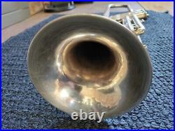 King Liberty Trumpet, Made By Hn White Co. Cleveland Oh. Silver, Circa 1925/30