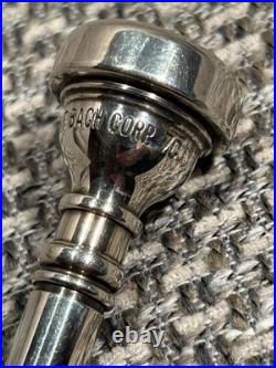 King Master Model Raw Brass 1939 Cornet w Bach 7C Mouthpiece (no case)