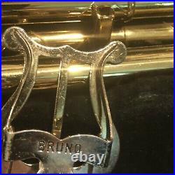 King Model 601 Trumpet with Mouthpiece & Original King Case USA Mother Of Pearl