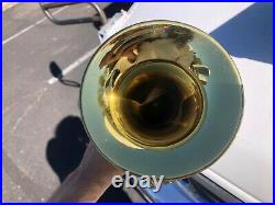 King Super 20 S2 1048 Trumpet with Hard Shell Case NICE