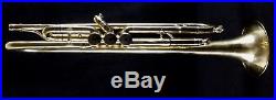 King Super 20 S2 Model (large bore) 1048 Bb Trumpet with Case and Bach 5C MP