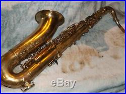 King Super 20 Tenor Saxophone #356XXX, Cleveland, Reverse Socket, 1957, Great