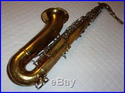 King Super 20 Tenor Saxophone #470XXX, 1970, Original Laquer, Plays Great