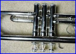 King Tempo Trumpet 1970's King Case & Benge 7C Very nice