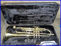 King Tempo Trumpet 301 With Case & Extras