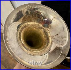 King Trombone 1506 Super Tempo USA With Hard Case & CONN 12C Mouthpiece & Mute