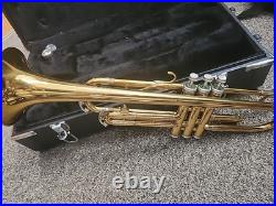 King Trumpet Gold With Valve Oil And Mouthpiece Set