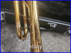 King Trumpet Gold With Valve Oil And Mouthpiece Set