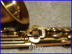 King Zephyr Alto Saxophone #259XXX, 1942, Reverse Socket Neck, Plays Great, Nice