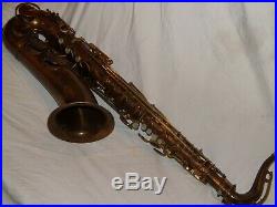 King Zephyr Tenor Saxophone #292XXX, Reverse Socket Neck, 1947, Awesome Player
