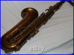 King Zephyr Tenor Saxophone #292XXX, Reverse Socket Neck, 1947, Awesome Player
