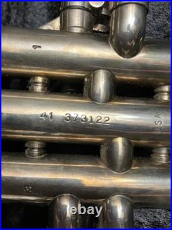 King silver flair trumpet. Made in the USA