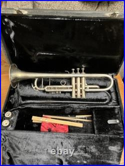 King silver flair trumpet. Made in the USA
