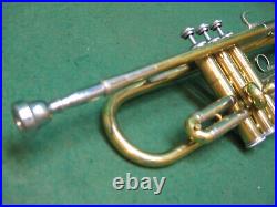 Lark M4015 Pro Model Trumpet Reconditioned Case and Mouthpiece