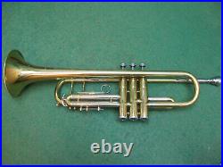 Lark M4015 Pro Model Trumpet Reconditioned Case and Mouthpiece
