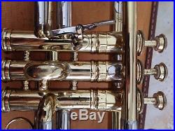 Leblanc Paris D Trumpet Vintage Original Condition