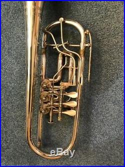 Lechner Rotary Valve C Trumpet Silver
