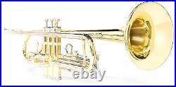 Lesage Brass Trumpet Gold Standard B Flat Trumpet for Student Beginner Intermedi