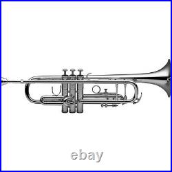 Levante LV-TR4201 Bb Intermediate Trumpet Silver Plated Silver plated