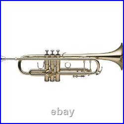 Levante LV-TR4205 Bb Intermediate Trumpet Brass Clear Lacquer
