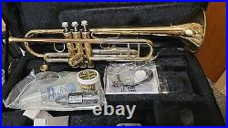 Levante LV-TR6305 Professional Concert Series Bb Clear Lacquer Trumpet + Case