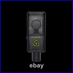 Lewitt LCT240-PRO-MAX Large Diaphragm All Purpose Studio Microphone, Shock mount