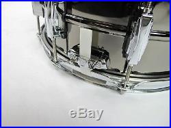 Ludwig LB417B B-Stock 6.5 X 14 Black Beauty Snare Drum Made in the USA
