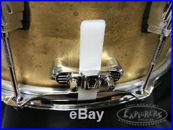 Ludwig Snare Drum 8x14 Raw Brass Shell LB484R