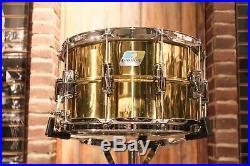 Ludwig Super Brass 8x14 LB488 Snare Drum B-Stock