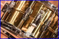 Ludwig Super Brass 8x14 LB488 Snare Drum B-Stock