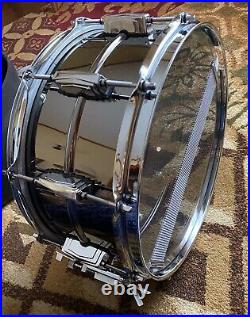 Ludwig black beauty snare drum 6 1/2 X 14