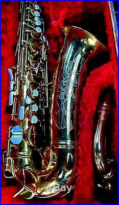 MINT Conn 26M Connqueror deluxe & improved 6M VIII Naked Lady pro alto saxophone
